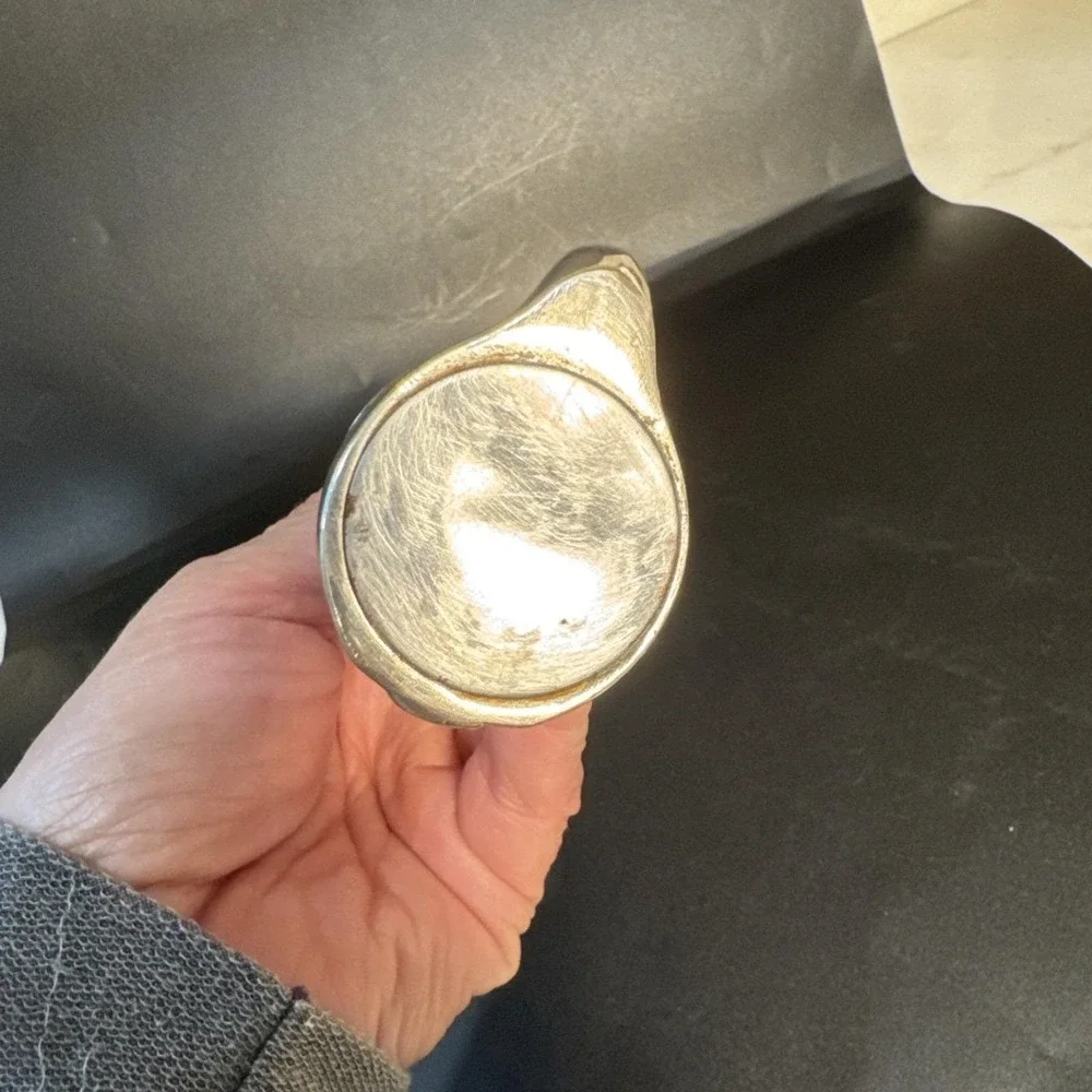 Vintage Silver‎ Plated Swan Bud Vase Art Deco Design Weighted Bottom 7